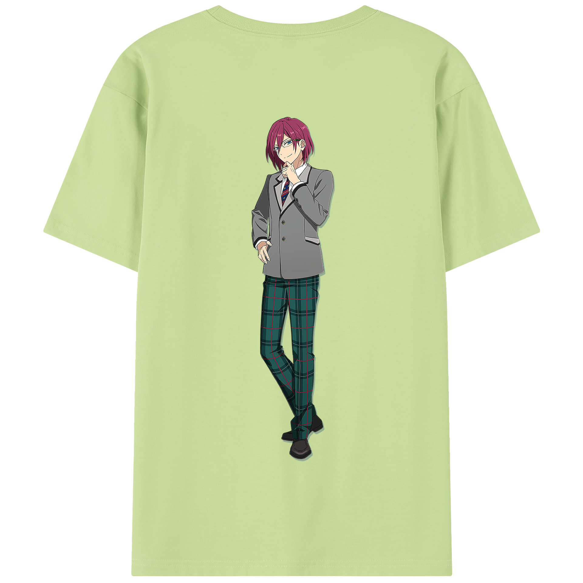 （画像用） あんさんぶるスターズ! Ensemble Stars 綿100％半袖Tシャツ（背面プリント）